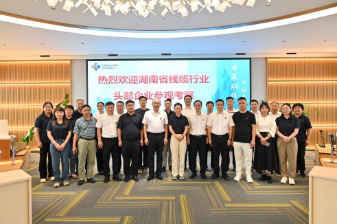 聚智 协同 共享——湖南线缆头部企业莅临18LUCK电缆考察交流